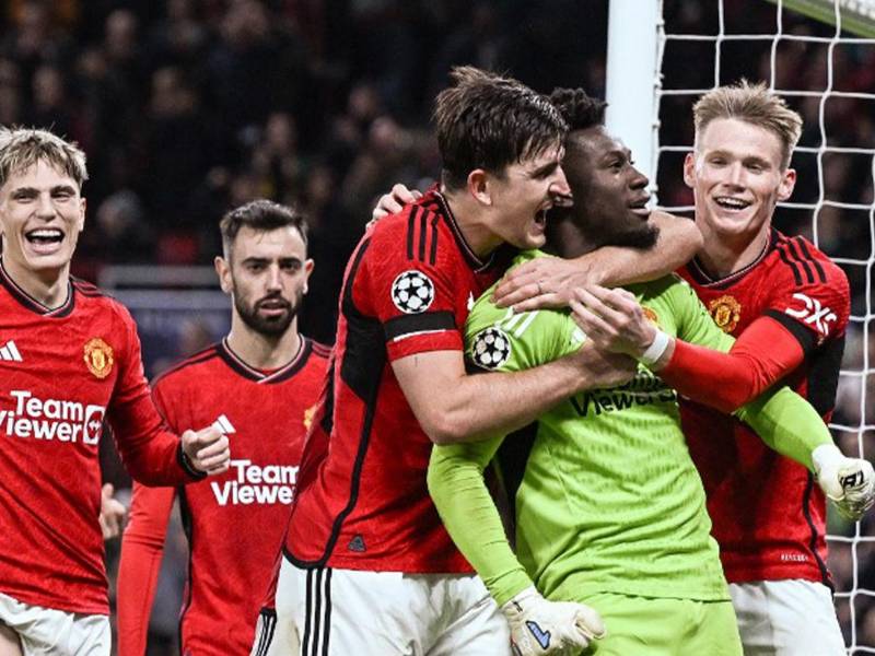 Harry Maguire y Onana fueron figuras en la victoria del Manchester United.