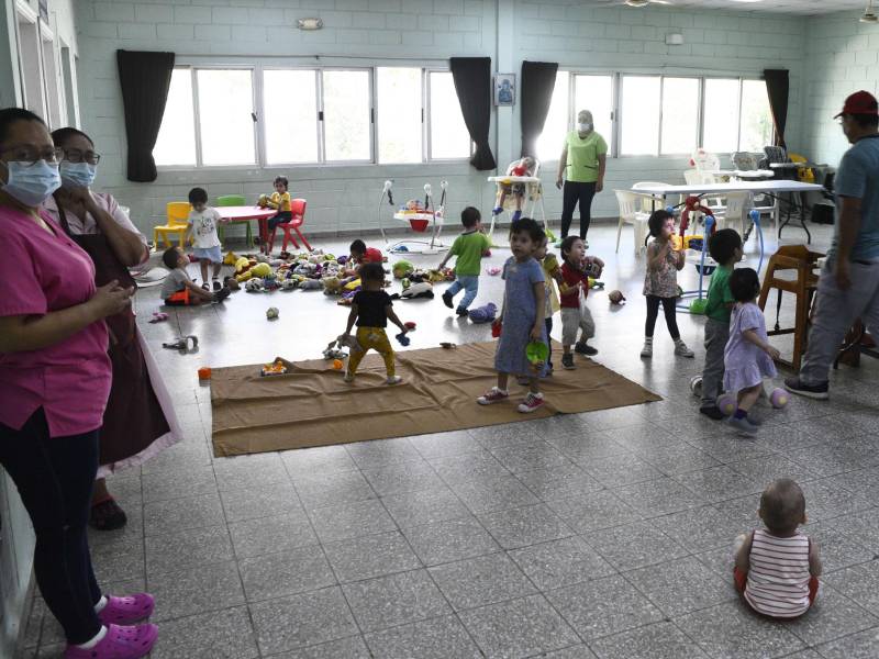 Nutre Hogar cuenta con diferentes áreas de recreación y entretenimiento para los niños que son atendido.