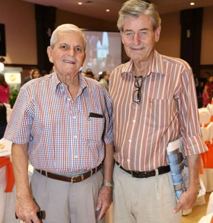 Óscar Barahona y Wilmer Pérez.