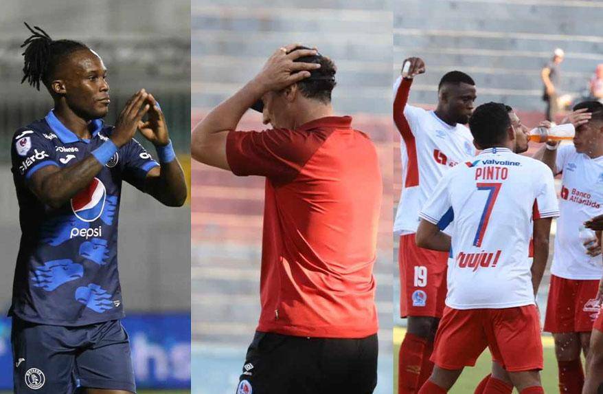 Las imágenes más curiosas que dejó el inicio de la jornada 9 del Clausura 2024 de la Liga Nacional de Honduras.