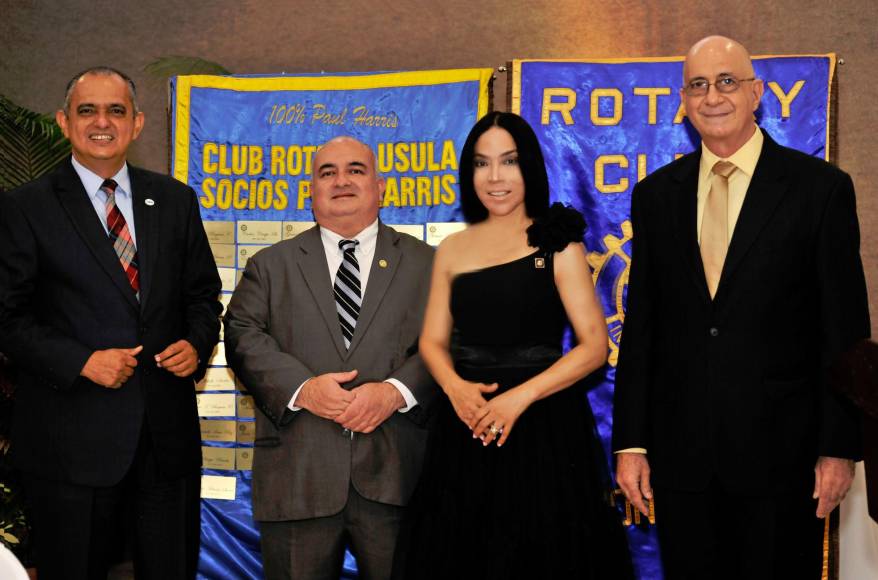 Javier Mejía, Luis Tirso Boquín, María Luisa Fernández y Jimmy Kaffati