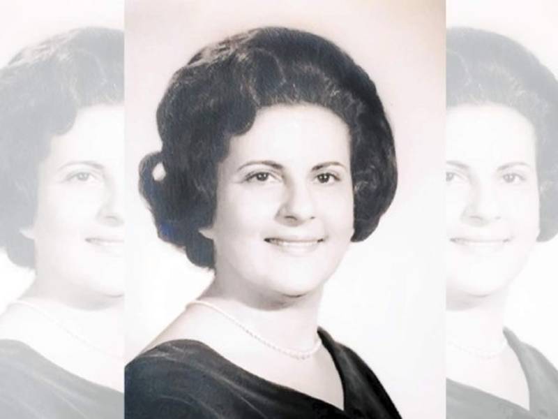 La inolvidable dama América María Canahuati Miselem.