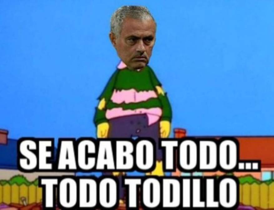 Mourinho ha recibido varias burlas tras su fracaso al frente del Manchester United.