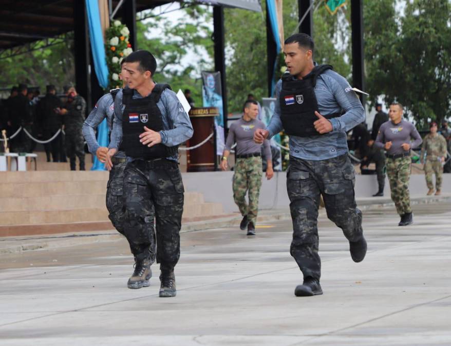 Participación del Comando de Operaciones Especiales de Paraguay. 