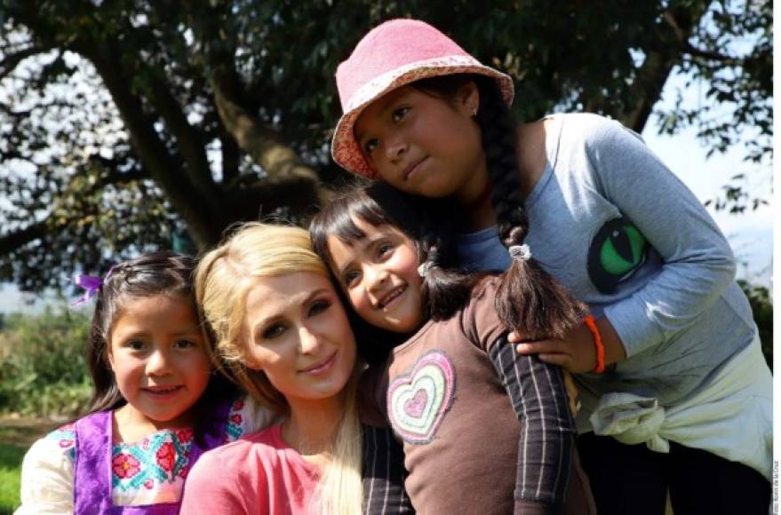 'Amo mucho a México, siento que esta es mi segunda casa, por eso quiero hacer todo lo que pueda para hacer la vida diferente y ayudar a la gente', expresó Hilton.<br/>