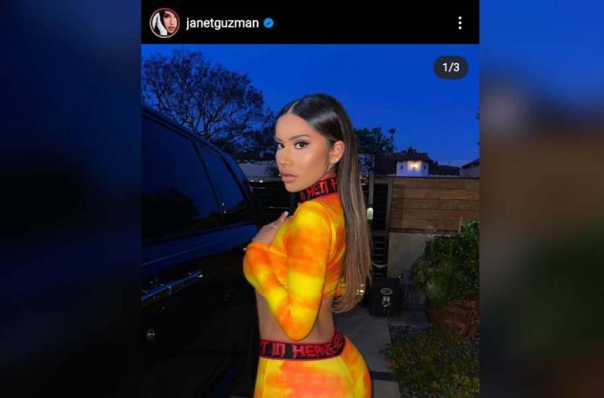 janetguzman es la cuenta de Instagram de la influencer estadounidense que ha sido captada en un hotel con Lewis Hamilton.
