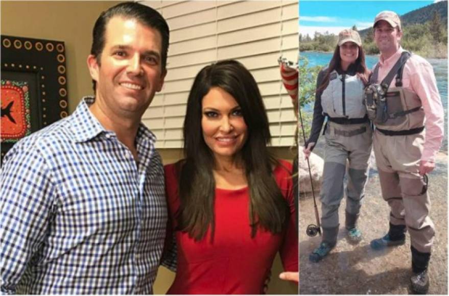 Donald Trump Jr. confirmó su relación con la periodista de Fox News, Kimberly Guilfoyle, durante la convención anual republicana en Montana, apenas unos meses después de iniciar el trámite de divorcio de su esposa y madre de sus cinco hijos, Vanessa Trump.
