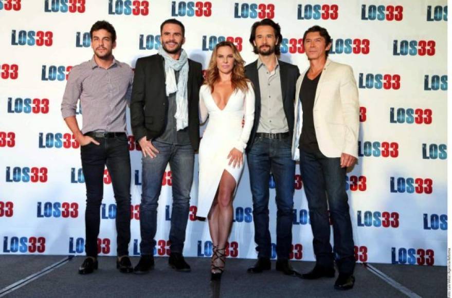 Conferencia de prensa. Kate del Castillo, Rodrigo Santoro, Juan Pablo Raba y Mario Casas presentaron en México el filme.