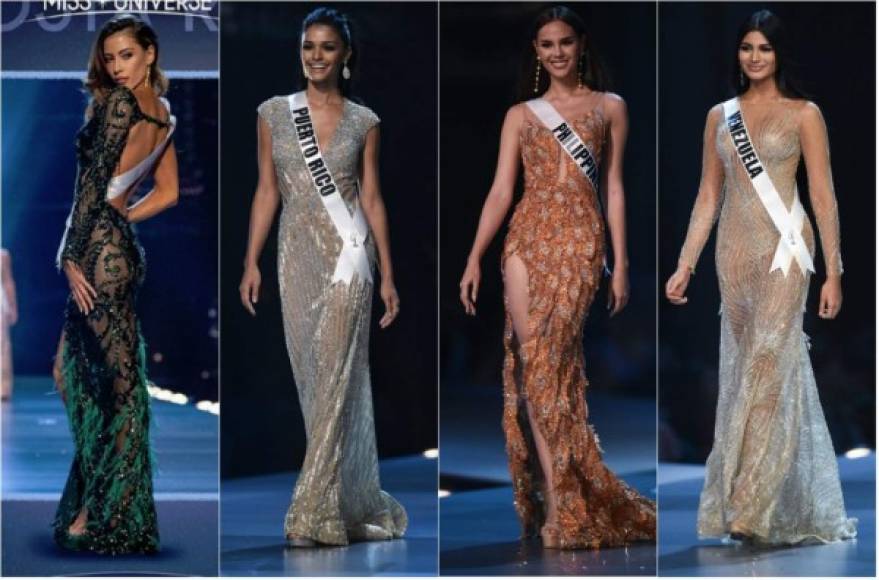 Tres representantes de América Latina, Costa Rica, Puerto Rico y Venezuela, se encuentran entre las 10 finalistas de Miss Universo 2018, cuya presente edición se celebra esta noche en Bangkok.