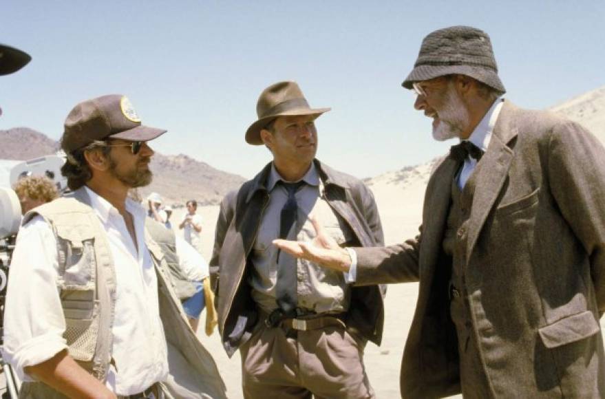 Indiana Jones supuso una fuerte conexión de Harrison Ford con el director Steven Spielberg y el actor Sean Connery.