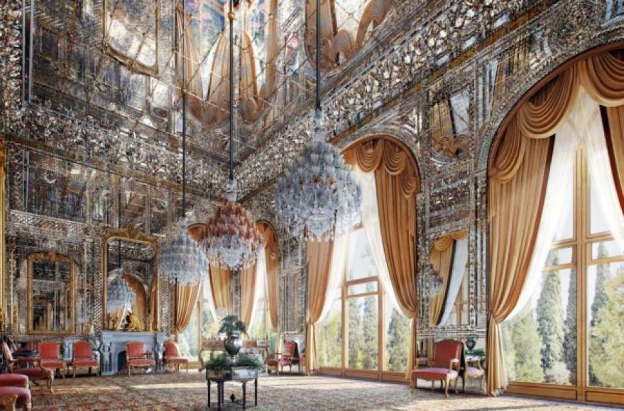 El palacio de Golestán, una 'pieza maestra' de la era Qajar, fue registrado como patrimonio mundial de la Unesco en 2013.