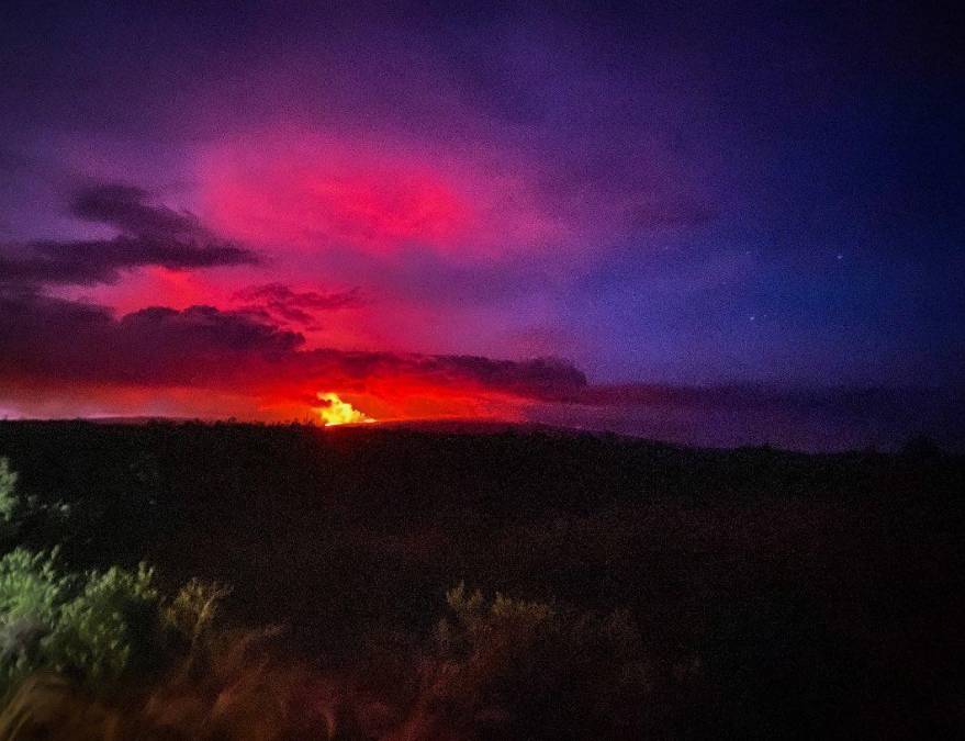 Mauna Loa: Las imágenes de la erupción del volcán más grande del mundo