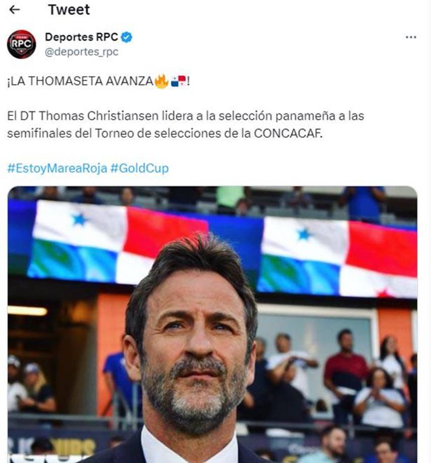 La emoción en la prensa de Panamá fue evidente. 