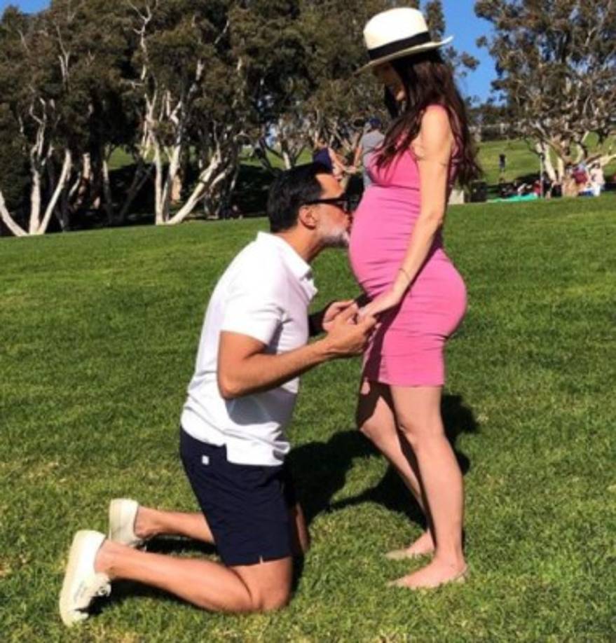 A menos de un año de casados, Marlene y George daban las buenas nuevas, tendrían a su primer hijo juntos.