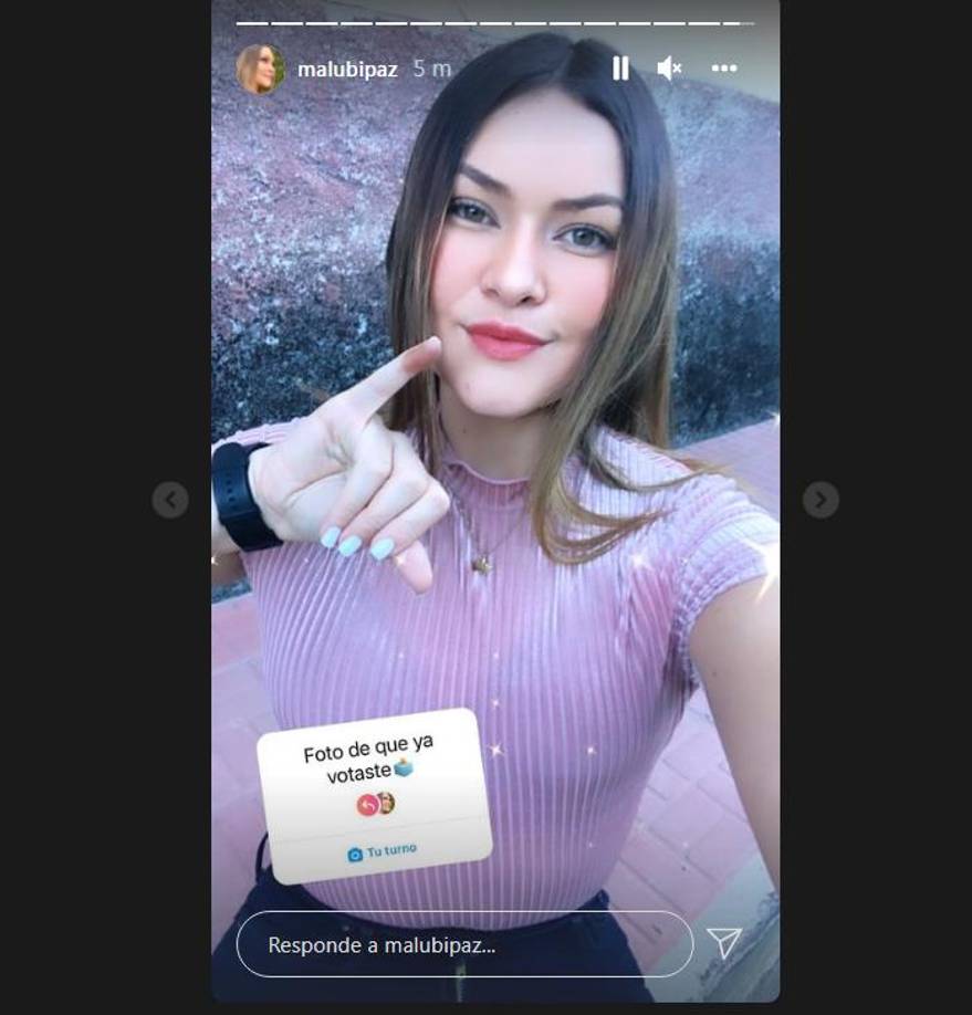 Malubi Paz, presentadora de televisión y exnovia del futbolista Romell Quioto.