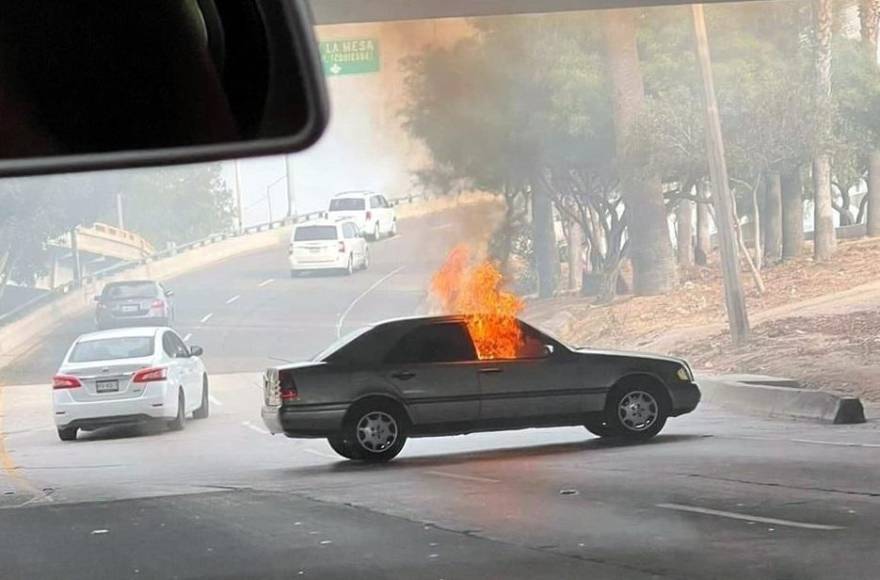 Cártel Jalisco siembra el caos y pánico en Baja California con incendios y ataques