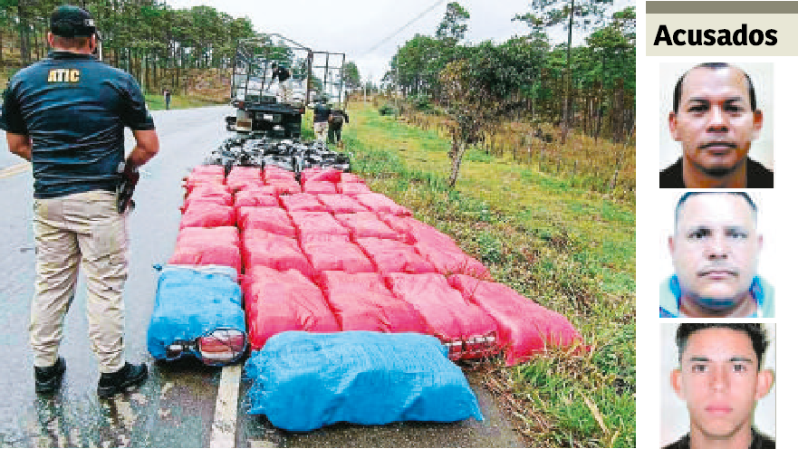 Quedan en prisión tres militares que traficaban droga en un camión