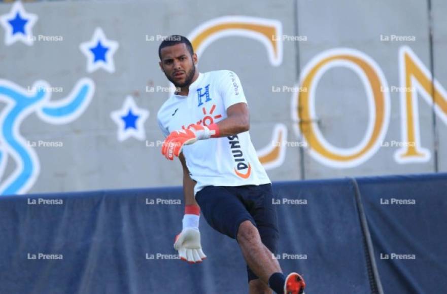 Edrick Menjívar, portero del Olimpia, fue convocado a la selección y se perfila para ser titular ante Panamá.