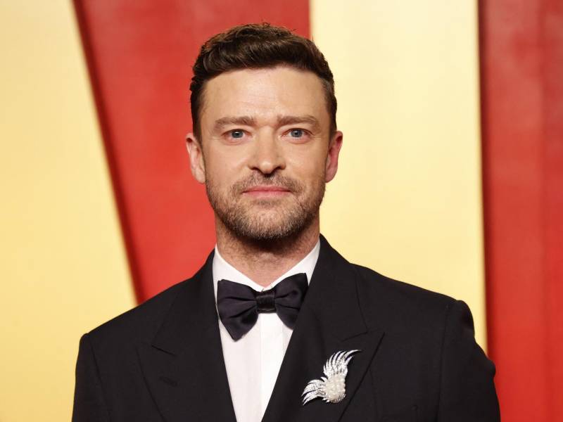 El cantante estadounidense Justin Timberlake.