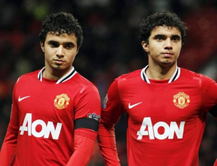 Los Da Silva - Fabio y Rafael formaron parte de la plantilla del Manchester United de Alex Ferguson.