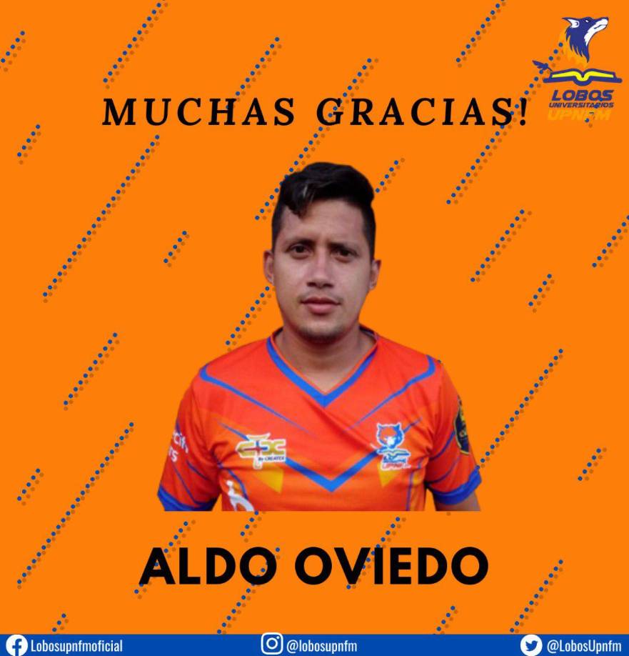 El mediocampista Aldo Oviedo es otra de las bajas que ha confirmado la UPN de cara a la próxima temporada. Estuvo un año y anotó dos goles.