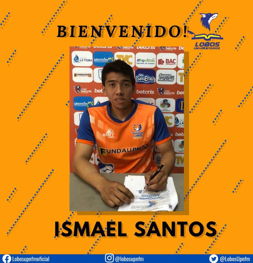 El defensor Ismael Santos fue anunciado como nuevo refuerzo de la UPN. 