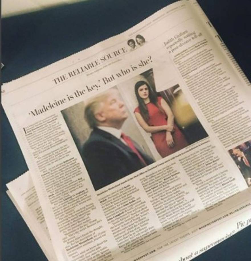 ¿Quién es Madeleine Westerhout, la nueva confidente del presidente norteamericano?.