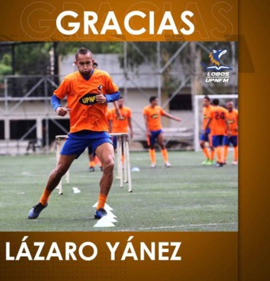 Lázaro Yánez: El experimentado defensor hondureño para sorpresa de muchos es otra de las bajas de la UPN.