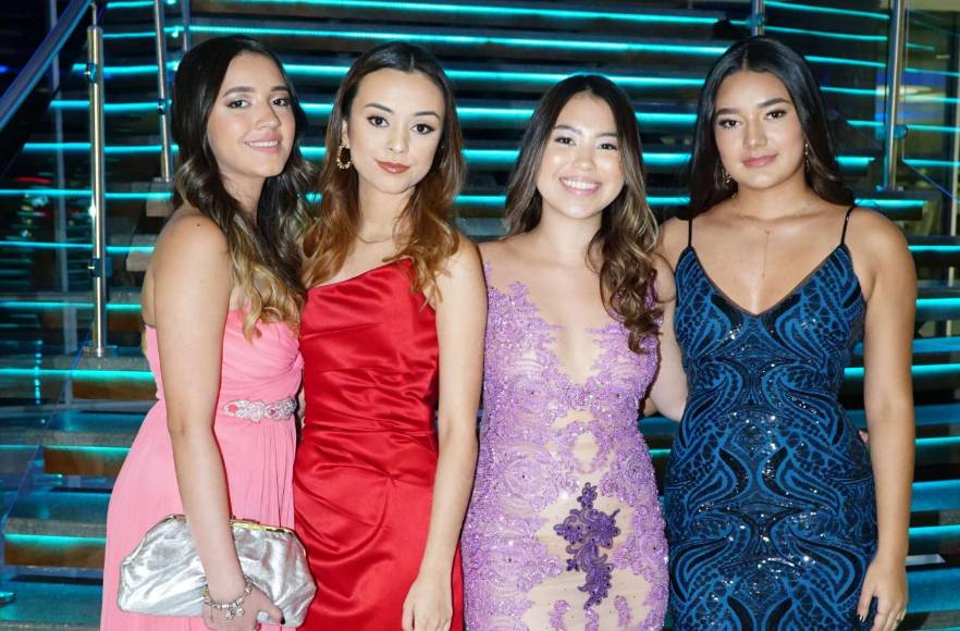 Jimena Cohello, Shirley Melgar, Angie Lam y Marcela Sánchez