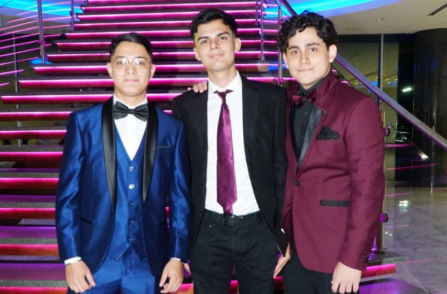 Alejandro Perdomo, Isaac Gómez y Milton Pascua