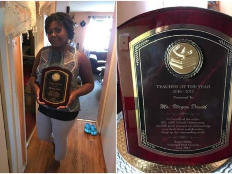 Lorena David recibió su premio el pasado 28 de junio en EUA.