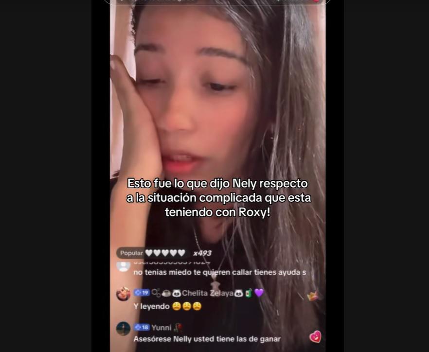 Polémica entre Roxanna Somoza y su niñera Nelly sacude las redes sociales