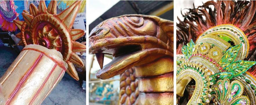 Los participantes se alistan para la fiesta tras dos años de no realizarse por la pandemia