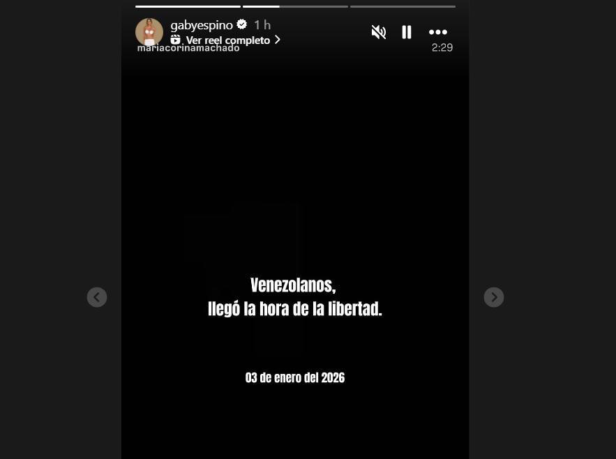 Famosos venezolanos celebran la captura de Maduro