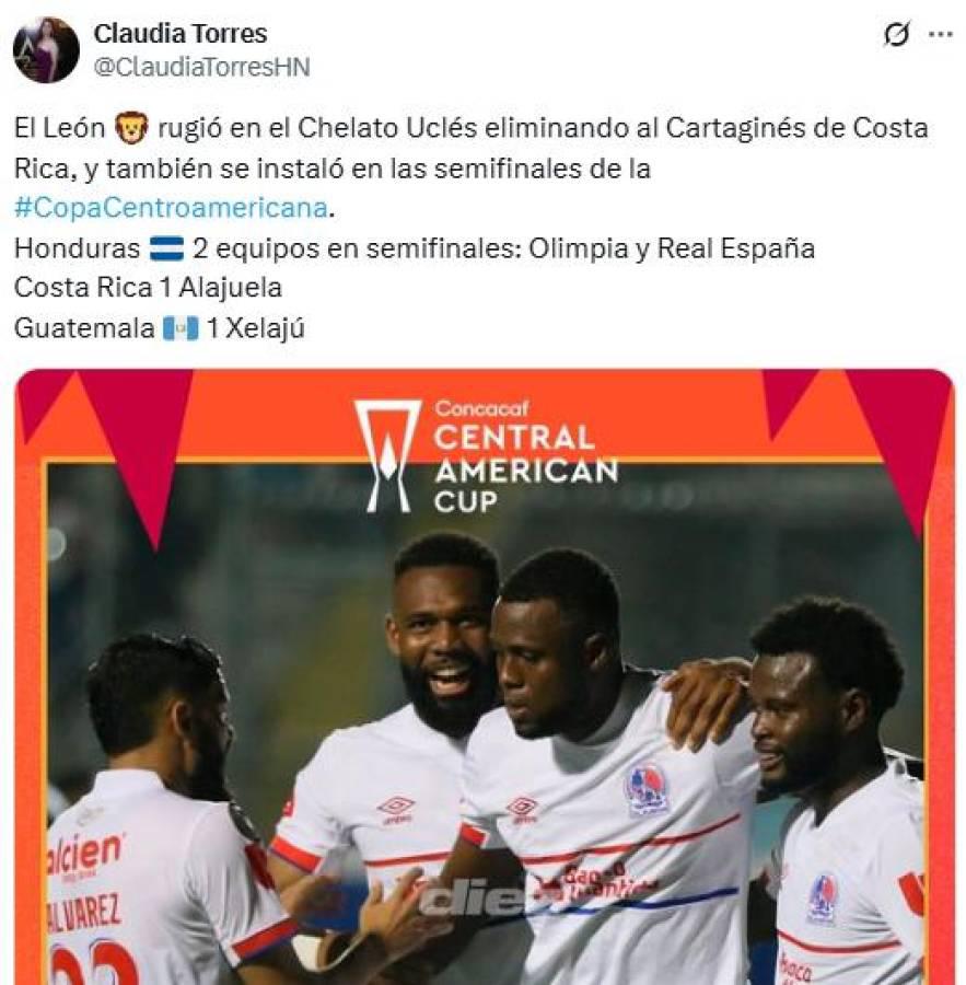 Olimpia en semifinales de la Copa Centroamericana: esto dice la prensa