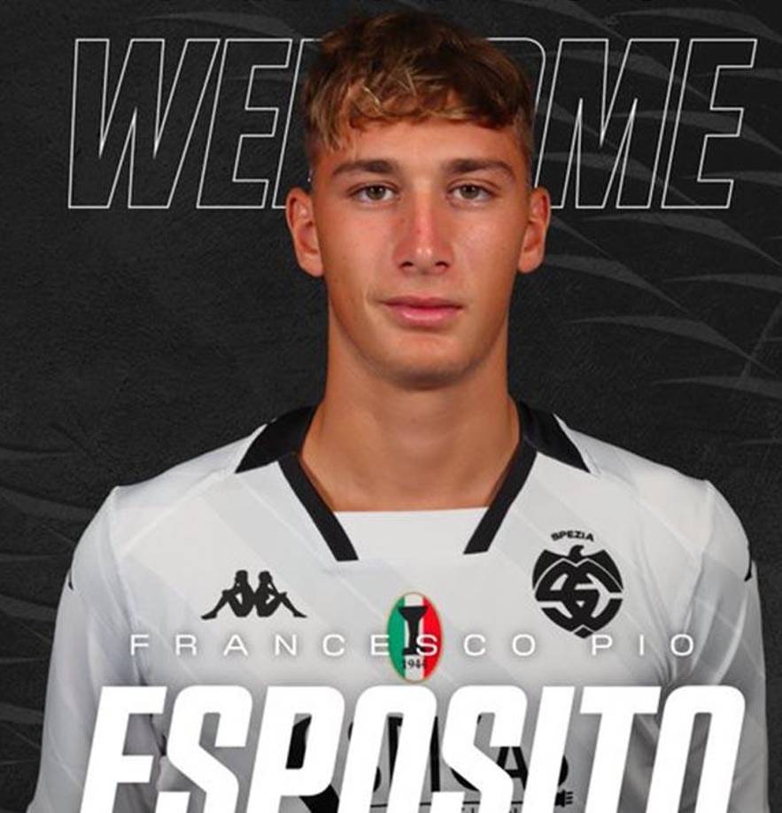 El Spezia anunció el fichaje del delantero italiano Francesco Pio Esposito, llega procedente del Inter de Milán.