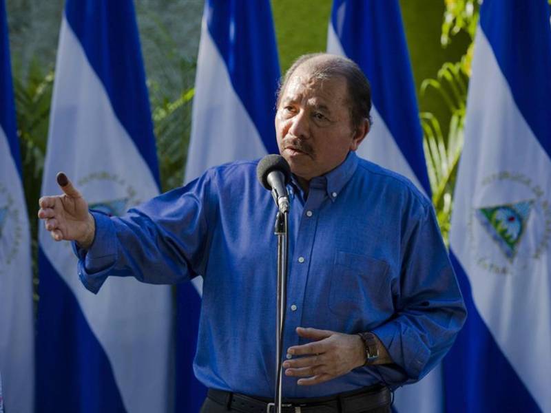 El presidente de Nicaragua, Daniel Ortega.