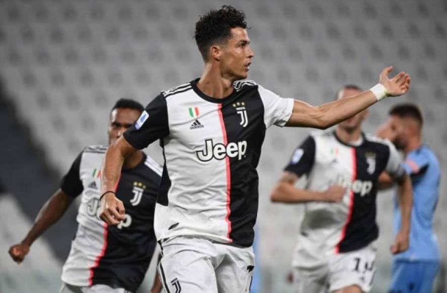 2- Cristiano Ronaldo (60 puntos): 30 goles en la Serie A con la Juventus.
