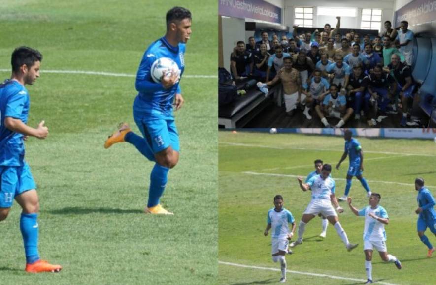 La selección de Honduras terminó el 2020 con derrota de 1-2 ante Guatemala. Mira las imágenes más curiosas del encuentro. Fotos Fenafuth, @EUDeportes y @andresNadf.
