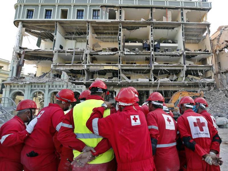 El Ministerio cubano de Salud Pública (Minsap) actualizó las cifras de esta tragedia que sacudió el viernes el corazón histórico y turístico de la capital cubana.