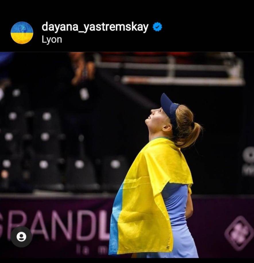 La ucraniana Dayana Yastremska finalizó en lágrimas su partido de primera ronda del torneo de tenis de Lyon este martes después de haber dominado en tres horas y cinco minutos a la rumana Ana Bogdan 3-6 7-6 (7) 7-6 (7), salvando dos bolas de partido.