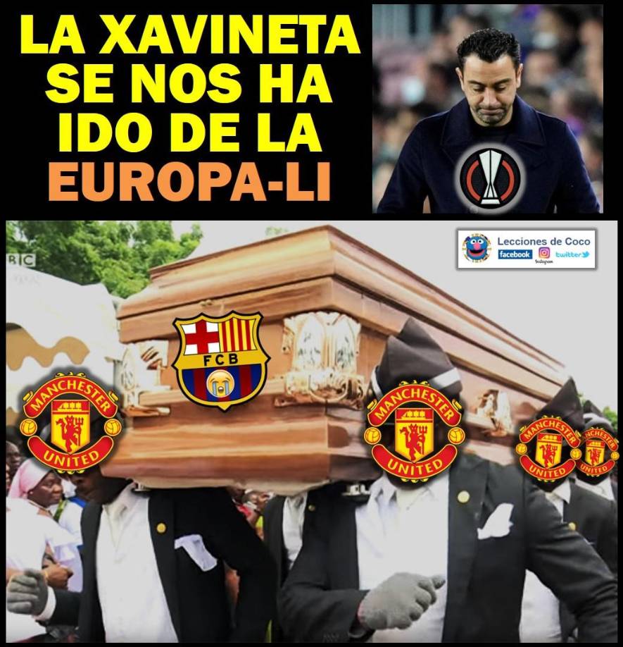 ¡Otro fracaso! Memes destrozan al Barça tras caer eliminado