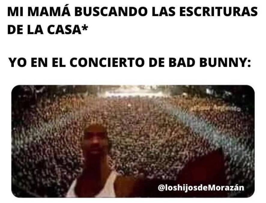 Los mejores memes tras el anuncio del concierto de Bad Bunny en Honduras