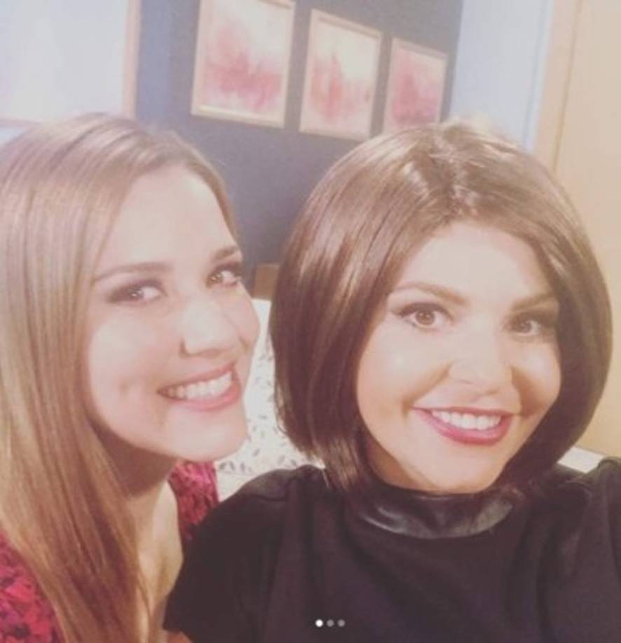 'Cómo te quiero', le escribió en las redes sociales Yuliana a Itatí Cantoral. 'Siempre seré tu maldita lisiada'. Ambas actrices se llevan muy bien, pese a que a telenovela tiene 24 años de haberse filmado.