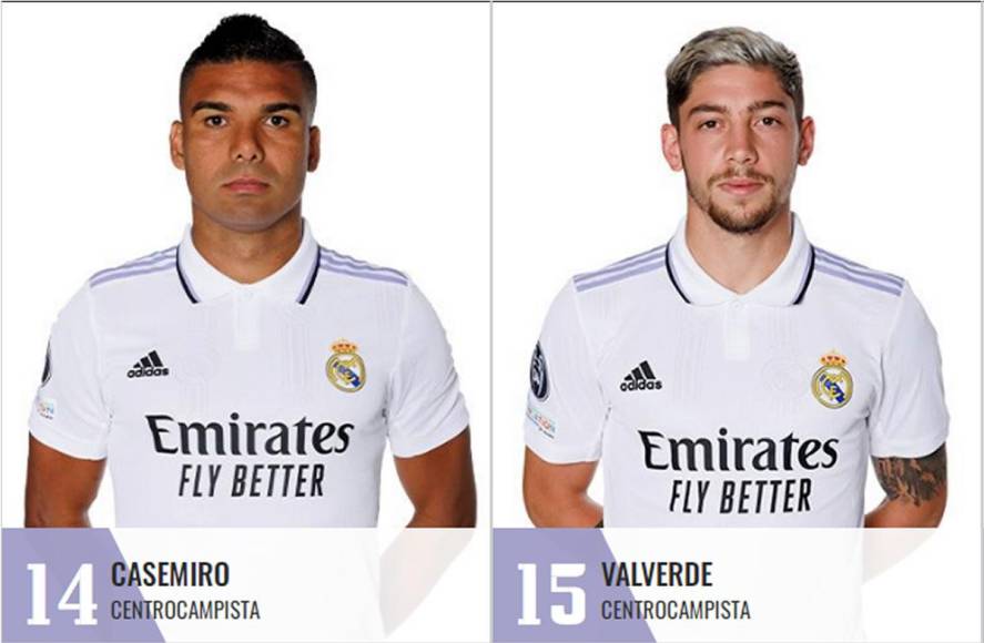 Los dorsales del Real Madrid para la temporada 2022-23: El 12 tiene nuevo dueño 15 años después y jugador sin número