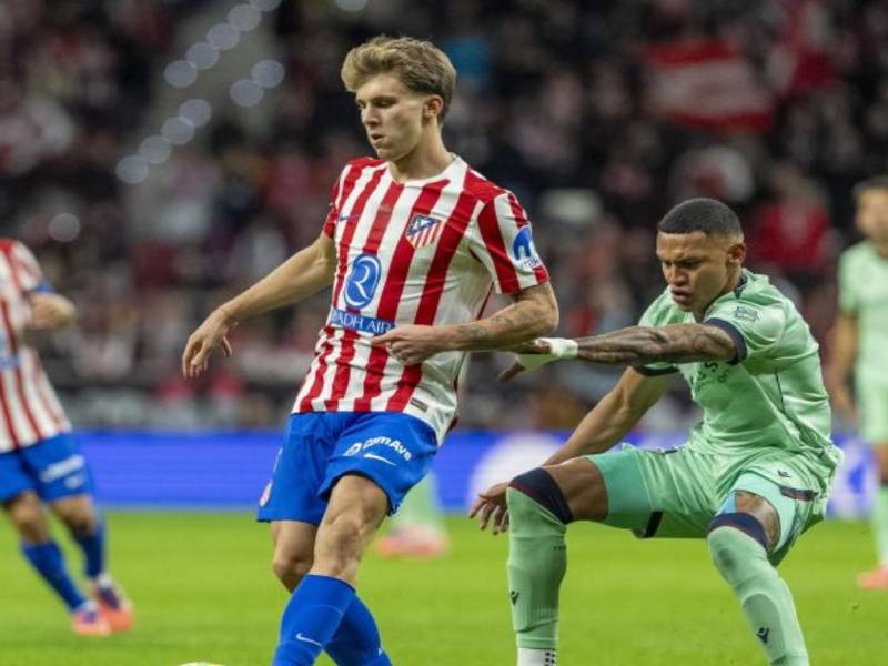 Atlético de Madrid y el Levante de Kervin Arriaga tendrán una gran batalla en el Metropolitano.