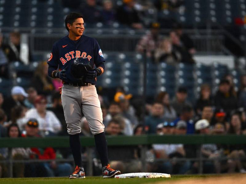 Mauricio Dubón está viviendo un gran momento con la novena de Astros de Houston