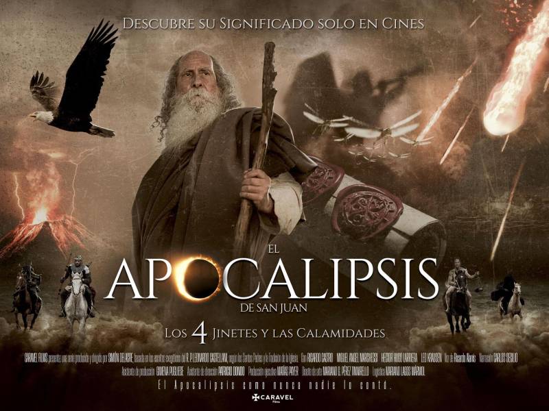 La película El Apocalipsis de San Juan - Los 4 jinetes y las calamidades, una nueva producción de Caravel Films, llegará a los cines de varios países de América Latina el 18 de abril, llevando a las personas la interpretación del P. Leonardo Castellani sobre el último libro de la Biblia.