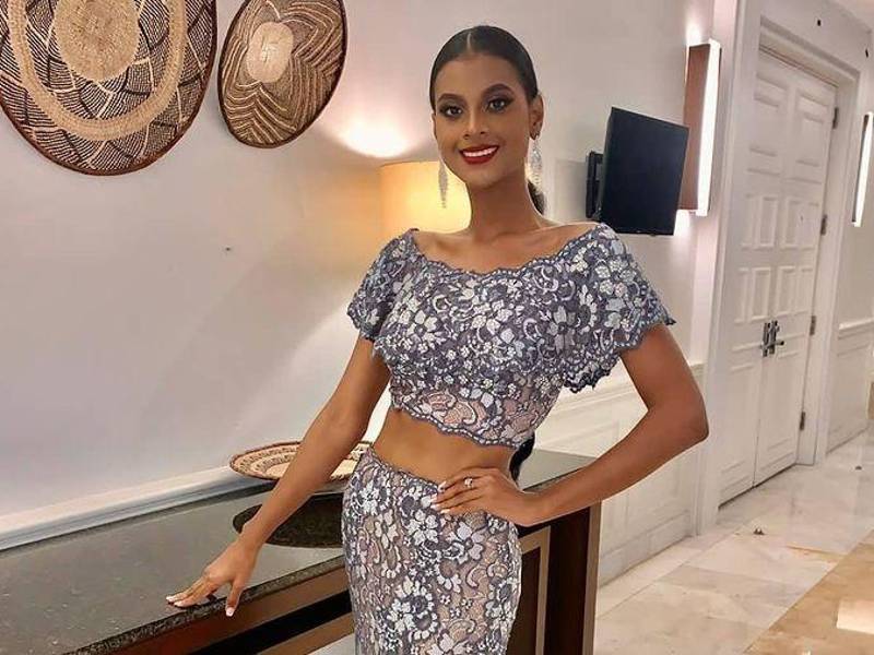 La bella Dayana Bordas es originaria de La Mosquitia.