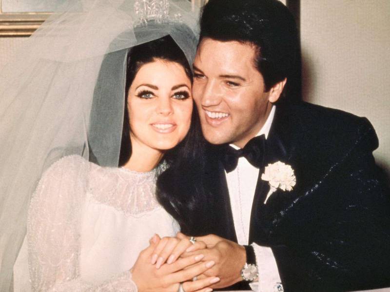 Priscilla y Elvis Presley se casaron en 1967.